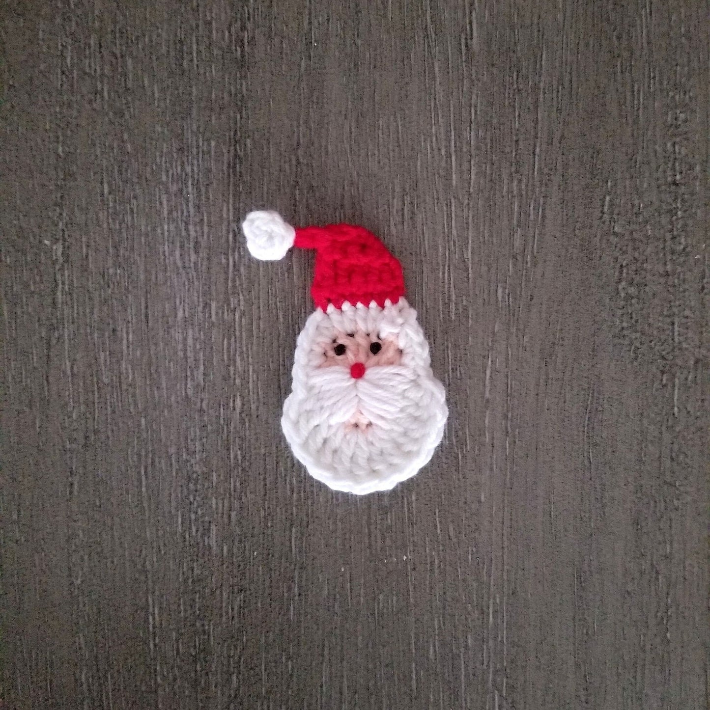 Santa Claus Applique Crochet Pattern,  PDF Digital Download