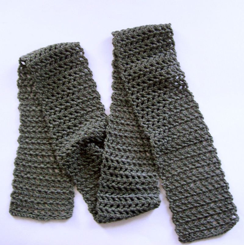 Skinny Scarf Crochet Pattern PDF