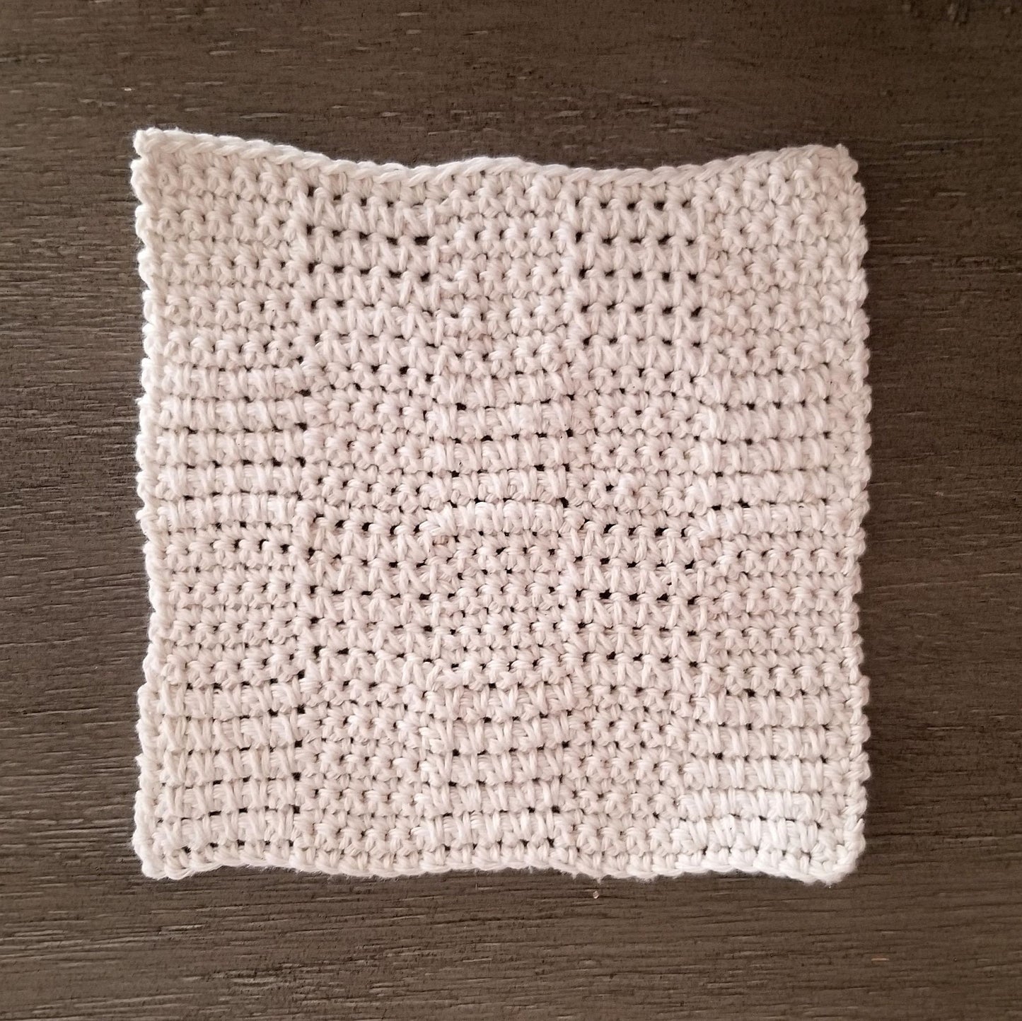 Spiked Squares Dishcloth Crochet Pattern, PDF Digital Download