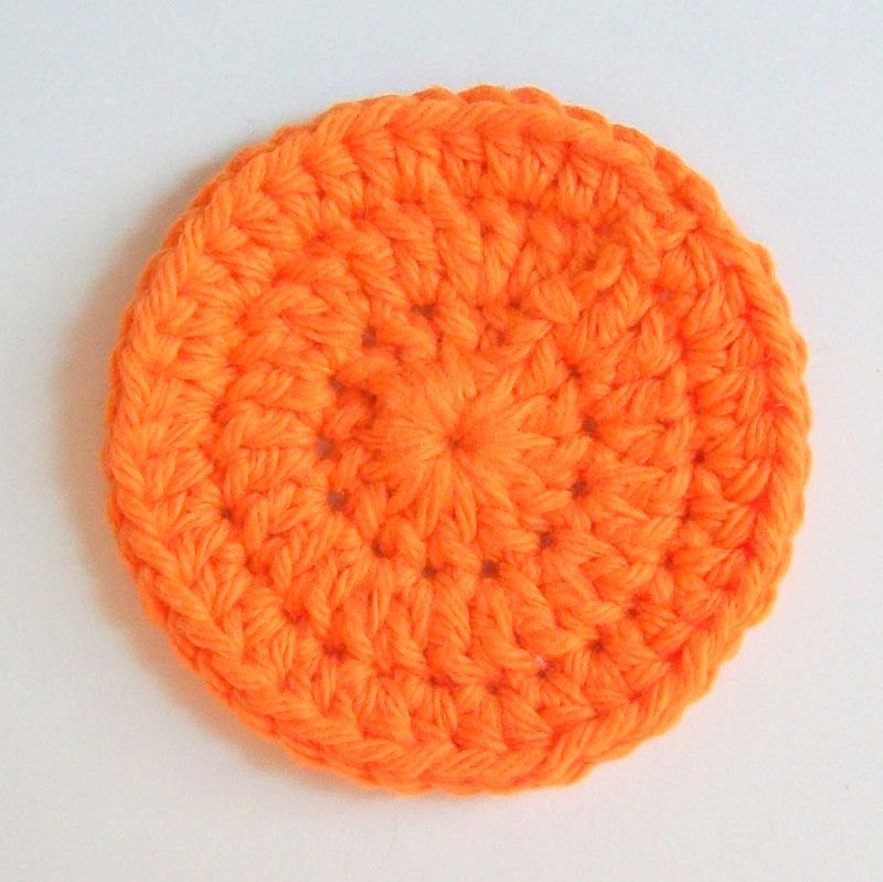 Circle and Flower Face Scrubbies Pattern PDF