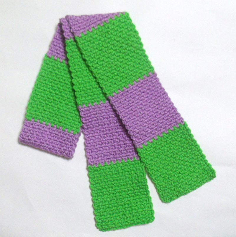Woven Scarf Crochet Pattern PDF